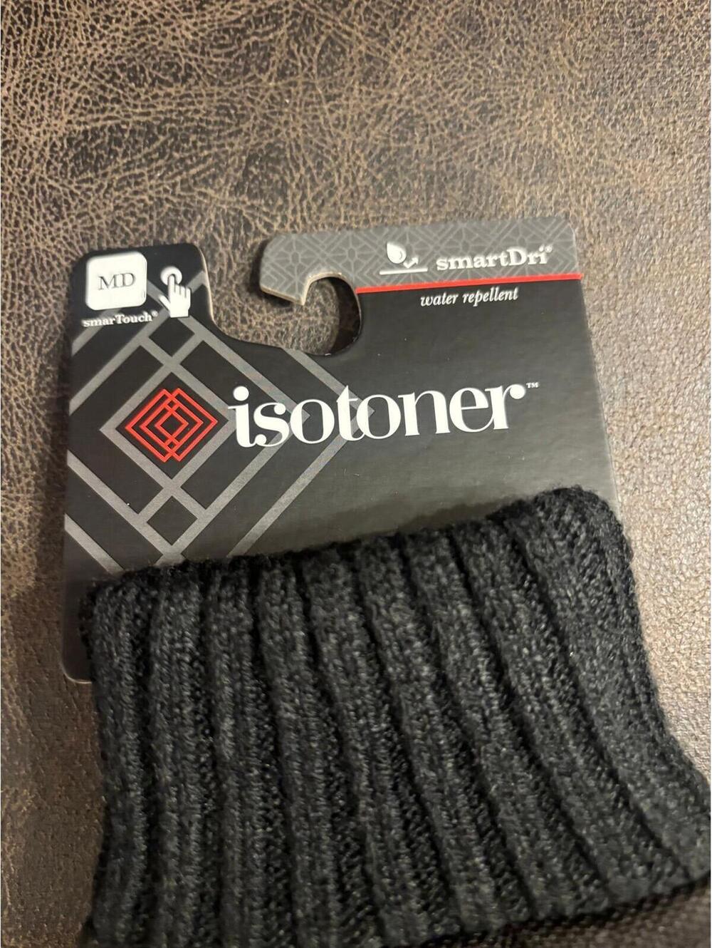 Isotoner SmartDri + smarTouch Gloves – Black | Size Medium | NWT - Picture 4 of 5